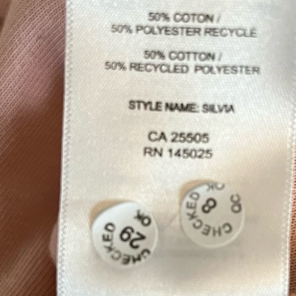 NOIZE Silvia Terry Cloth Dress SZ Large - Picture 16 of 16